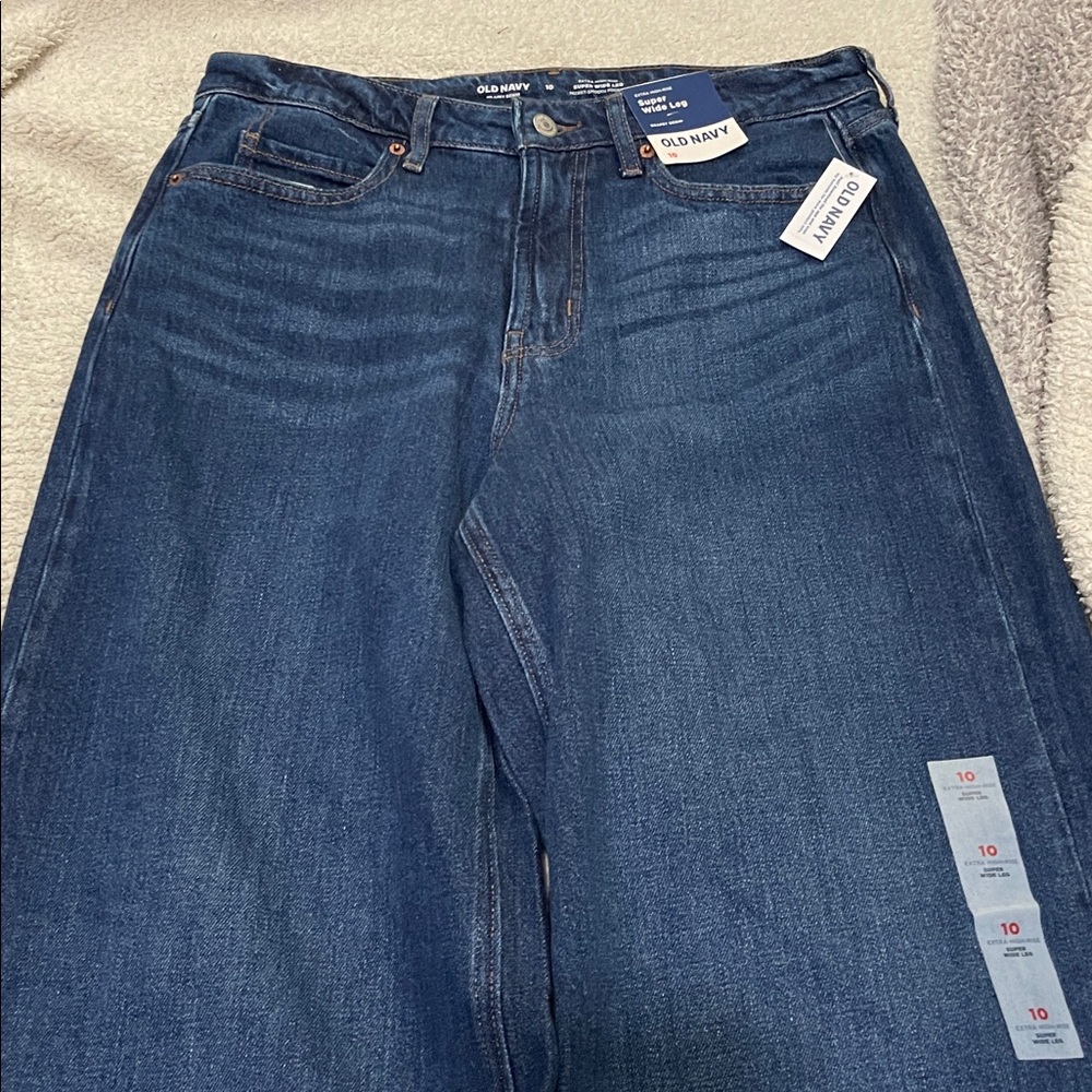 NWT- Old Navy -10. Super Wide Leg - Picture 6 of 10